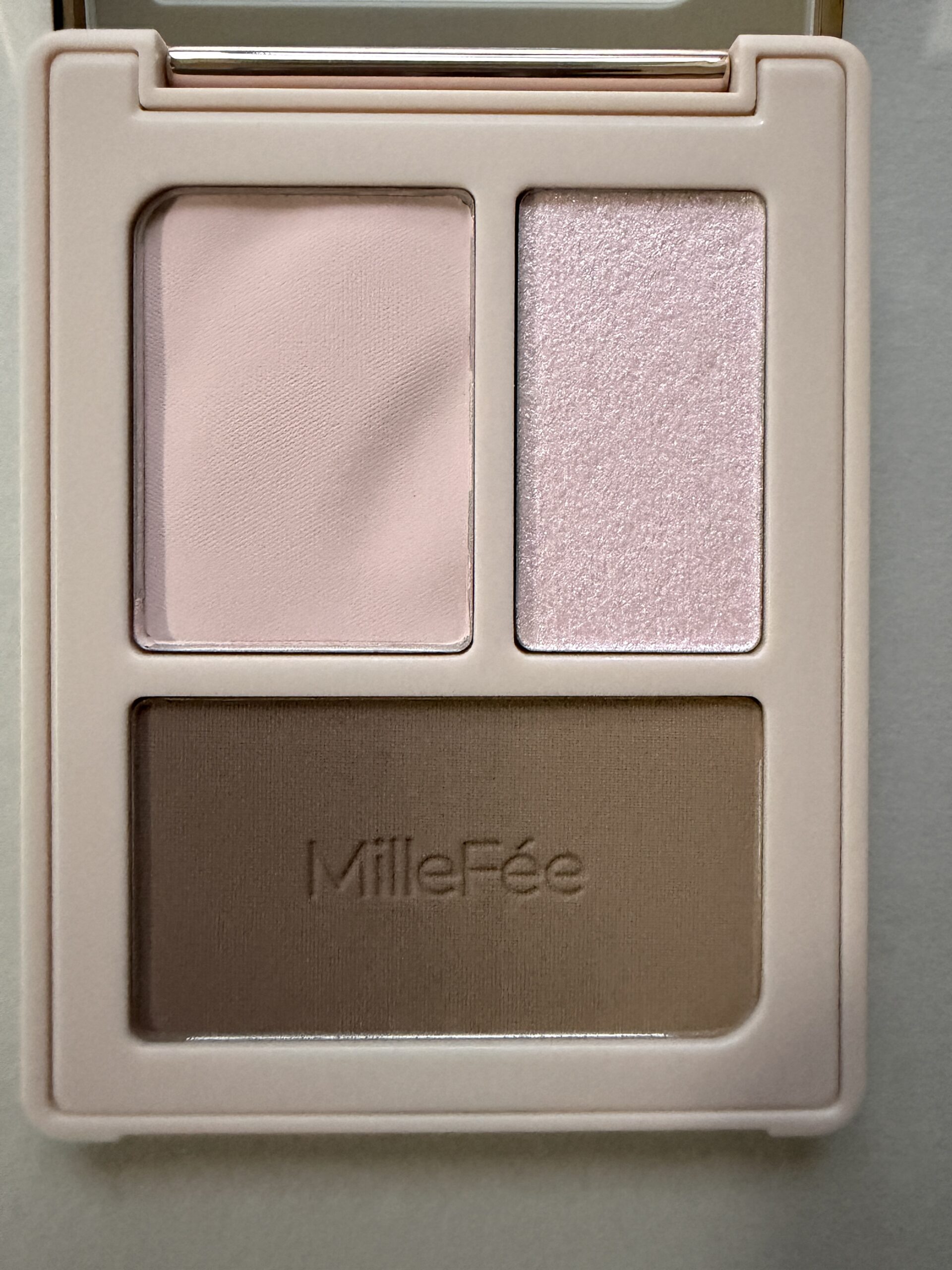 MilleFée チート顔コントゥアパレット03ふっくらピンクの3色パレット