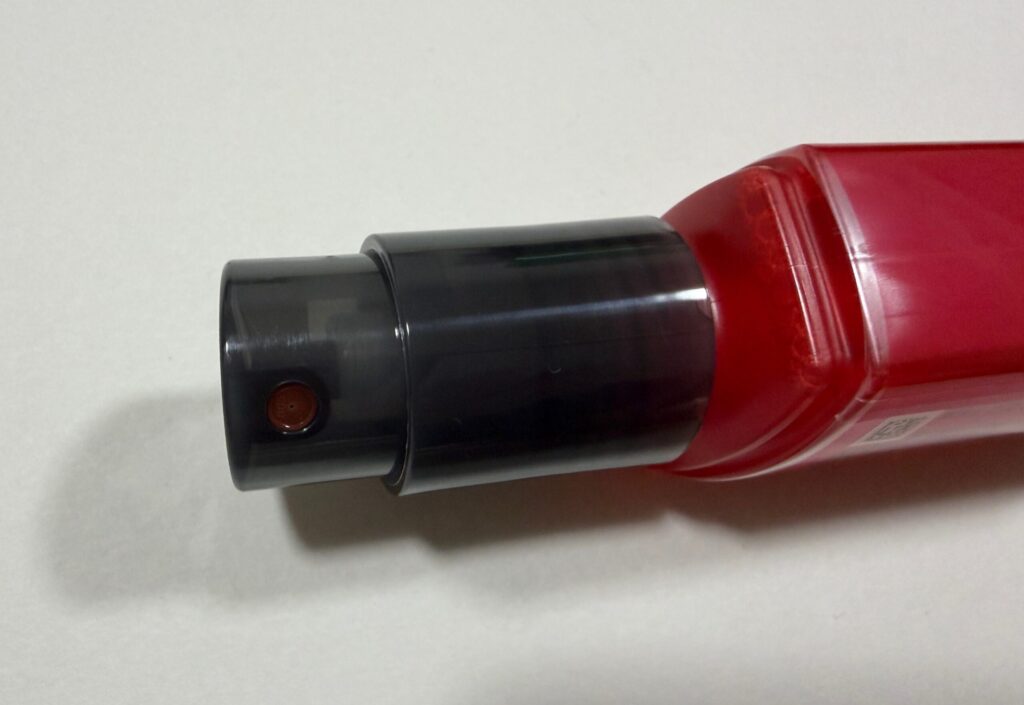 ビオレUV アスリズム プロテクトミストの噴射口